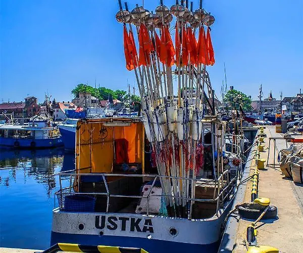 Royal Maris 4 - Najlepsza Lokalizacja W Ustce, Blisko Plazy I Portu, Bezplatny Parking, Scicsle Centrum Lägenhet *